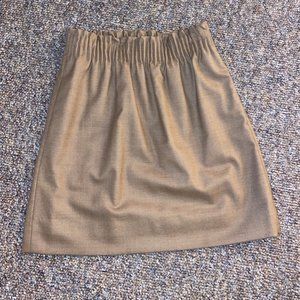 JCrew tan skirt